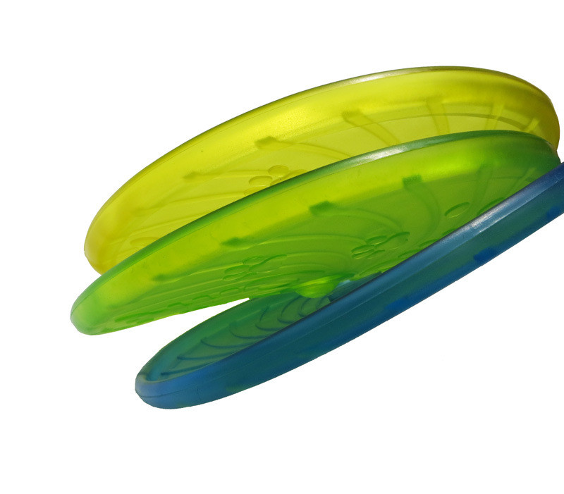 Plastic Animale de companie câine Disc zburător Jucărie de joacă în aer liber Rezistență la mușcătură Jucării pentru animale de companie Materiale pentru pisici Antrenamentul câinilor