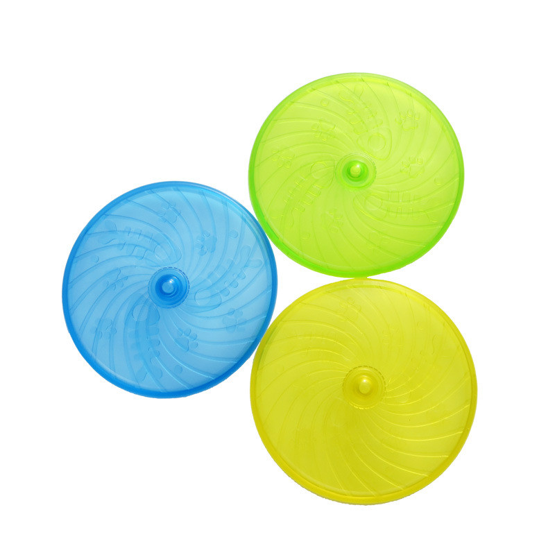 Plastic Animale de companie câine Disc zburător Jucărie de joacă în aer liber Rezistență la mușcătură Jucării pentru animale de companie Materiale pentru pisici Antrenamentul câinilor