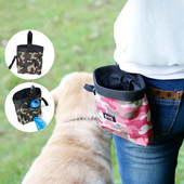 Geantă portabilă multifuncțională cu tratare pentru câini.