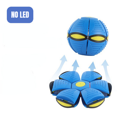 Vaikų plokščio metimo disko kamuoliukai, skraidantys NSO stebuklingi kamuoliukai su lengvu žaislu Vaiko lauko sodas paplūdimio žaidimas Sporto kamuoliai Interaktyvus žaislas