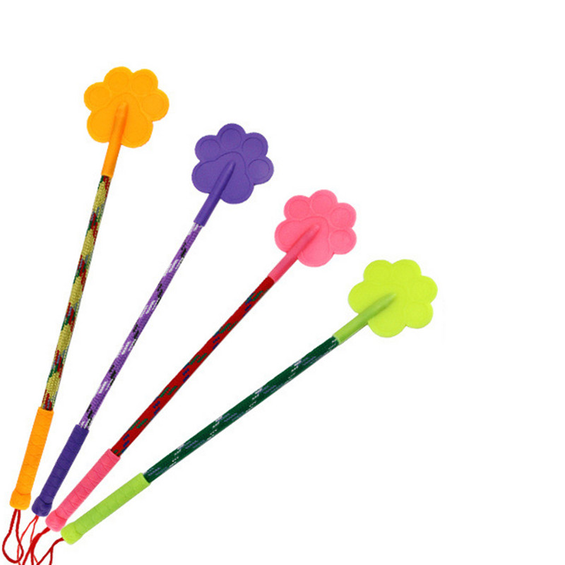 Stick Training Dog Clicker Petcat Câini Momeală Baghetă Jucării Bastoane interactive Echipament Cățeluș Țintă Click Teasing Pole Tool