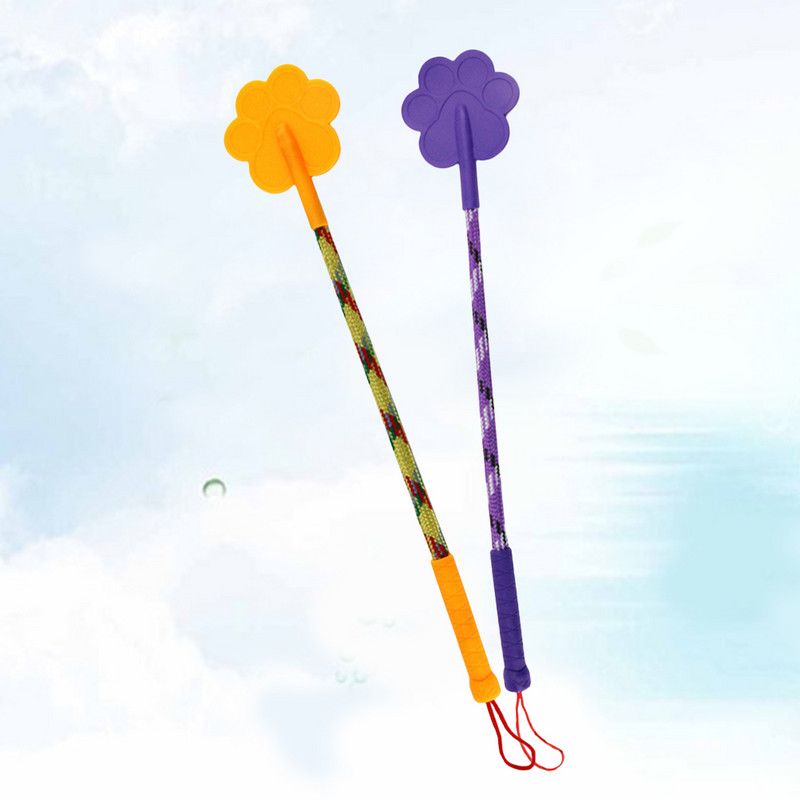 Stick Training Dog Clicker Dogs Petcat Dogs Lure Wand Παιχνίδια Διαδραστικά ραβδιά Εξοπλισμός Κουτάβι Target Click Teasing Pole