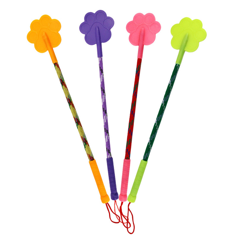 Stick Training Dog Clicker Dogs Petcat Dogs Lure Wand Παιχνίδια Διαδραστικά ραβδιά Εξοπλισμός Κουτάβι Target Click Teasing Pole