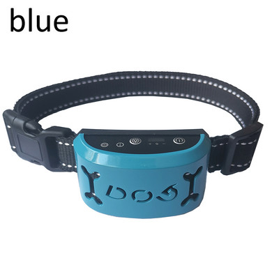 USB-laadimine Elektriline koerte treeningkaelarihm haukumisvastane seade Ultraheli haukumisvastane kaelarihm veekindel koertele lemmikloomadele tarvikud