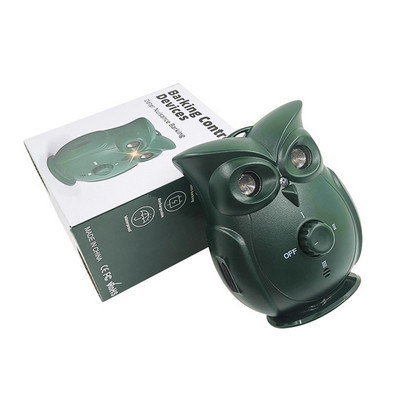 Πώμα υπερήχων Bark Dog Repeller Owl Shape Εκπαίδευση κατοικίδιων Stop Barking Αντιθορυβικό πώμα συσκευής Αποτρεπτικά εργαλεία Προμήθειες για κατοικίδια