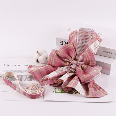 No Pull Plaid Koerarakmed Kleit hingav reguleeritav lemmikloomarihm koeravesti kiirvabastusega ID kohandatud plaastriga õuekoerte tarvikud