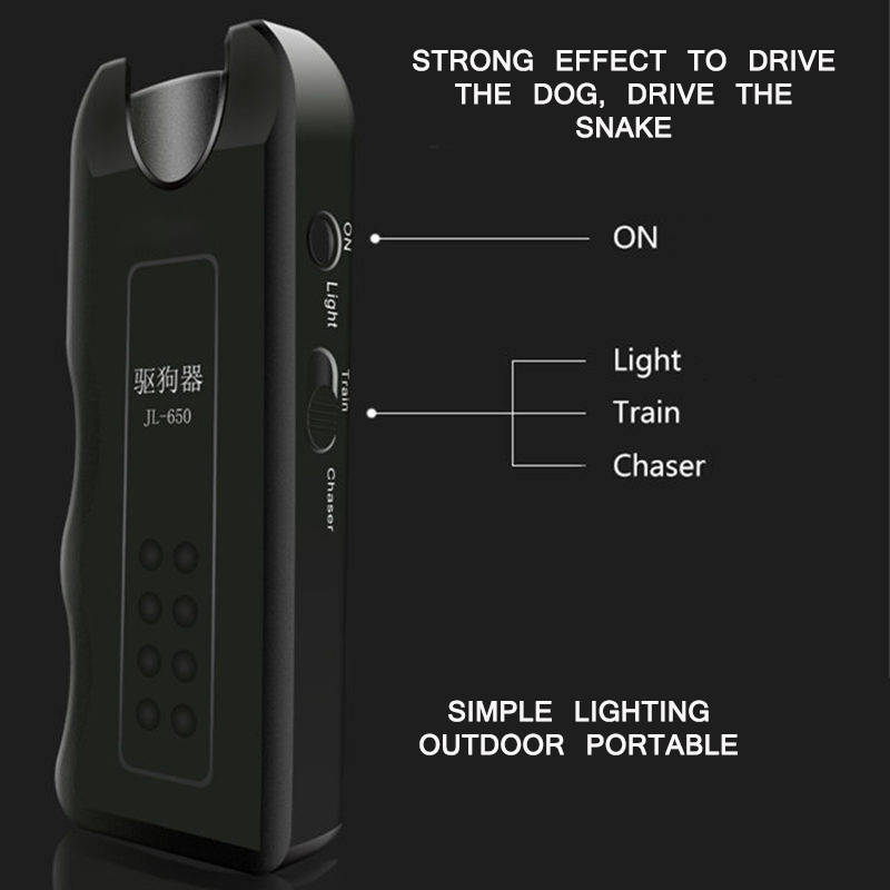 Multifunktsionaalne ultraheli haukumisvastane treener Lemmiklooma koera haukumisvastane treener Õrn haukumisvastane jälitaja Suure võimsusega LED-taskulambiga lemmikloomatooted