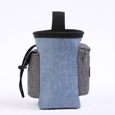 Nešiojamas šunų skanėstų krepšys Lauko šunų skanėstų maišelis dresavimui Didelės talpos naminių gyvūnėlių dresuotojo juosmens krepšys šunų reikmenys