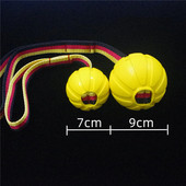 Žaislas naminiams gyvūnėliams su virve Interaktyvūs šunų žaislai Naminių šunų dresūra Kramtomi žaislai Dantų valymas Nesunaikinamas kietas EVA elastingas rutulys