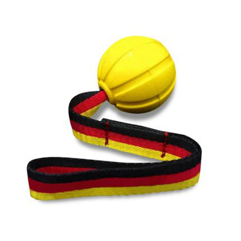 Žaislas naminiams gyvūnėliams su virve Interaktyvūs šunų žaislai Naminių šunų dresūra Kramtomi žaislai Dantų valymas Nesunaikinamas kietas EVA elastingas rutulys