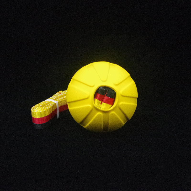 Žaislas naminiams gyvūnėliams su virve Interaktyvūs šunų žaislai Naminių šunų dresūra Kramtomi žaislai Dantų valymas Nesunaikinamas kietas EVA elastingas rutulys