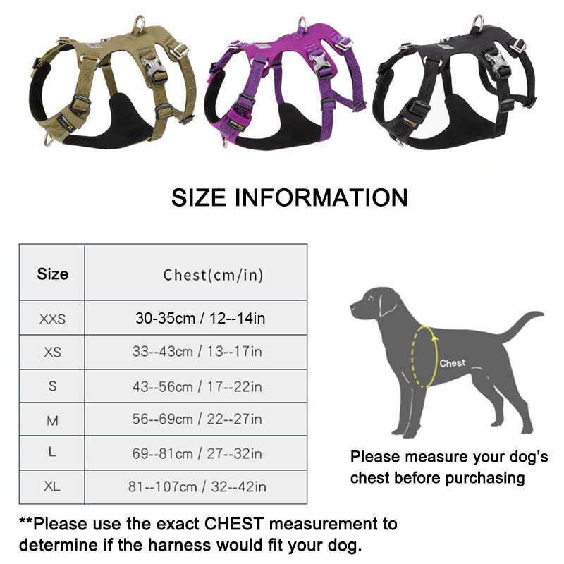 Vodootporni pojas za pse Truelove Big No Pull Escape Proof Dizajnerski prsluk za pse za kućne ljubimce Large Small Hunting Training Arnes Perro