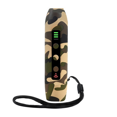 TinMiu Dispozitiv de respingere cu ultrasunete pentru câini Dispozitiv anti lătrat Dispozitiv de respingere a pisicilor de companie pentru dresaj de câini Reîncărcare USB cu lanternă