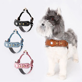 Nahast koera rinnarihm kadumisvastane koera kaelarihm koerarakmed koos Airtag hoidikuga Lemmiklooma asukoha jälgija AirTag koera jalutamise tarvikud