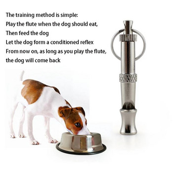 1 τεμ. Pet Dog Whistle Cat Dog Training Obedience Υπερηχητικός υπερηχητικός απωθητής ήχου Pitch Stop Barking Ήσυχες σφυρίχτρες για σκύλους
