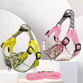 Noul set de hamuri pentru câini de companie, ham reflectorizant reglabil pentru cățeluș, ham pentru vestă de alergare în aer liber, potrivit pentru toate tipurile