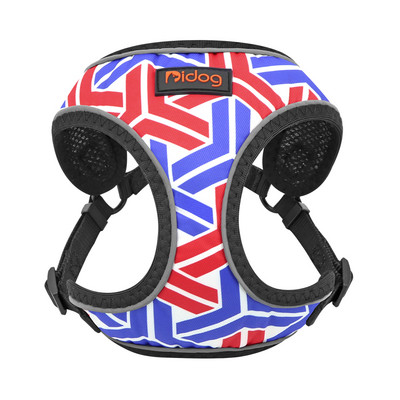 Reflektirajući pojas za štence, mrežasti najlonski pojas za pse, pojas za prsluk za mačke lijepo otisnut za male srednje pse, mačke, čivave, jorkširske