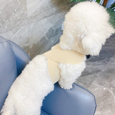 Lesă de câine pentru animale de companie, curea de piept anti rupere cu lesă de câine pisoi cățel vestă de culoare solidă pisică confortabilă guler de câine îmbrăcăminte pentru animale de companie