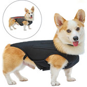 Mājdzīvnieku suņu zirglietas starpskriemeļu disku atbalsta veste Mīksta, elpojoša mugurkaula operācijas aizsargjostas Mājdzīvnieku apģērbi sāpju mazināšanai