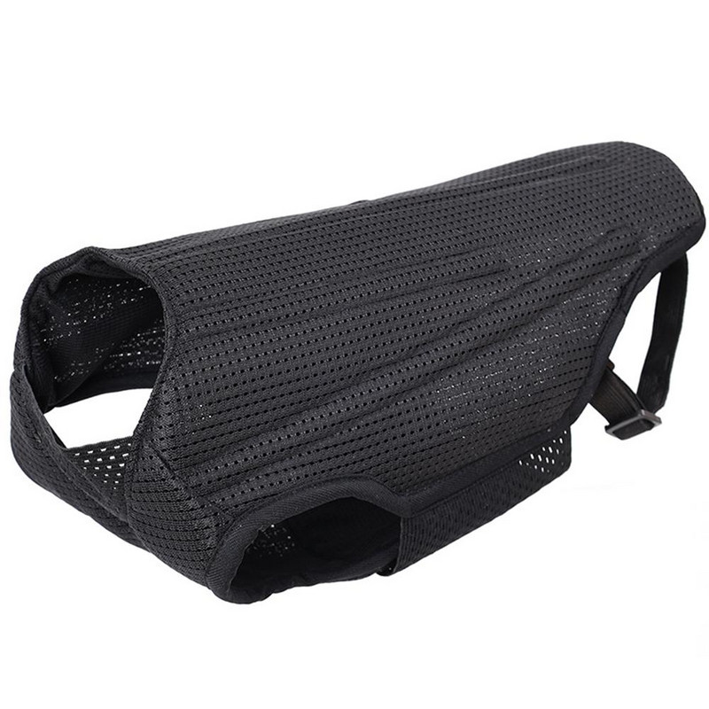 Mājdzīvnieku suņu zirglietas starpskriemeļu disku atbalsta veste Mīksta, elpojoša mugurkaula operācijas aizsargjostas Mājdzīvnieku apģērbi sāpju mazināšanai