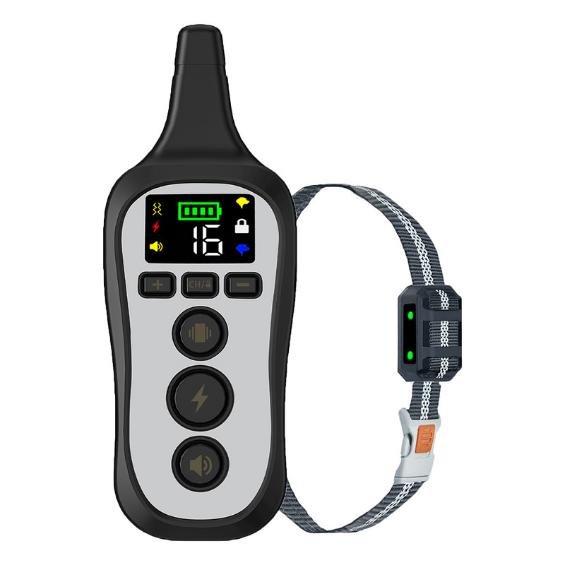 Vodootporno sredstvo za odvraćanje od psećeg laveža, šok, vibracija, zvuk 3 načina rada, pas prestaje lajati, prijenosna električna ogrlica za dresuru pasa, proizvodi za kućne ljubimce