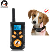 800M κολάρο εκπαίδευσης σκύλων με τηλεχειριστήριο Μαύρο αντανακλαστικό νάιλον κολάρο κολιέ σκύλου Αδιάβροχο επαναφορτιζόμενο αξεσουάρ για κατοικίδια
