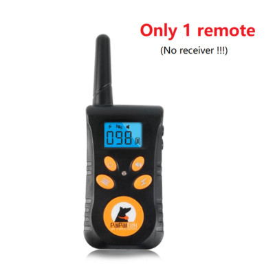 800M κολάρο εκπαίδευσης σκύλων με τηλεχειριστήριο Μαύρο αντανακλαστικό νάιλον κολάρο κολιέ σκύλου Αδιάβροχο επαναφορτιζόμενο αξεσουάρ για κατοικίδια