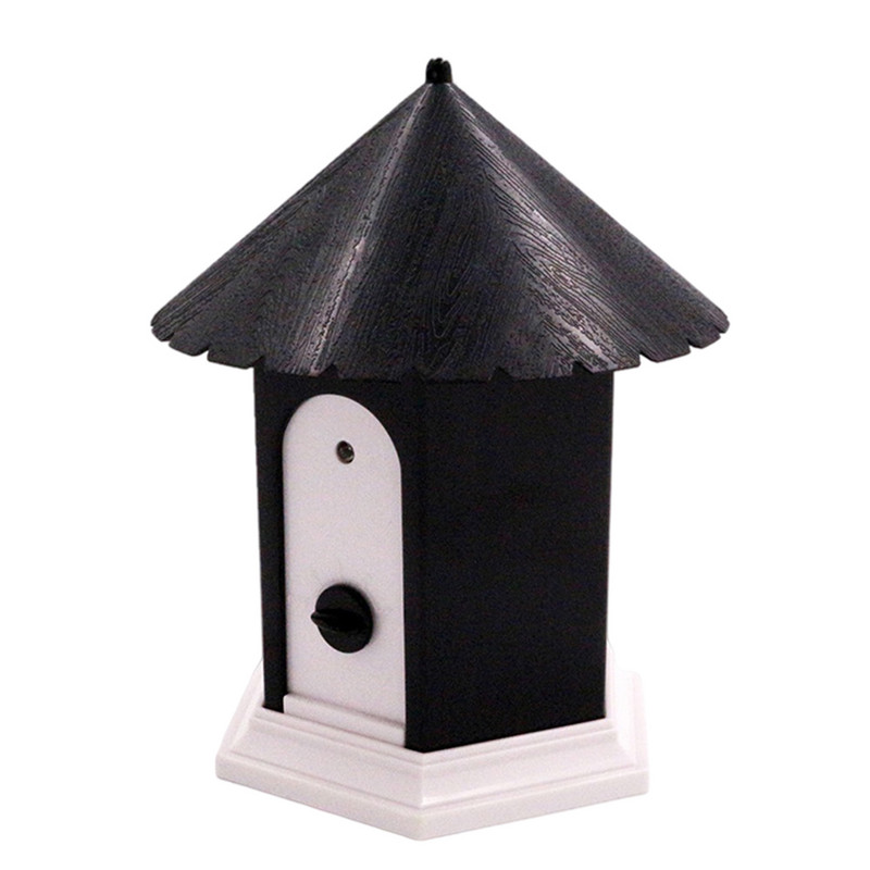 Lauko ultragarsinis šunų atbaidymo įtaisas, atsparus vandeniui šunų lojimą, skirtas lauko kabanti žievės kamščiui Lengvai montuojamas wzpi