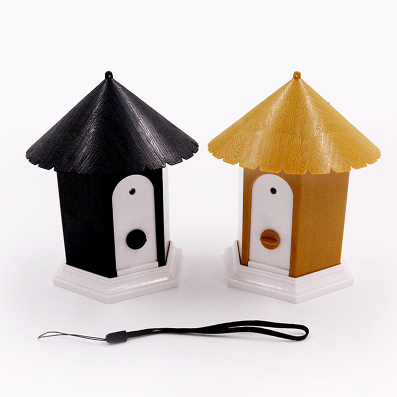 Lauko ultragarsinis šunų atbaidymo įtaisas, atsparus vandeniui šunų lojimą, skirtas lauko kabanti žievės kamščiui Lengvai montuojamas wzpi