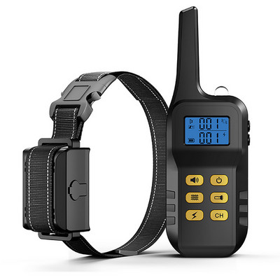 Zgarda electronica pentru animale de companie Two In One T720 pentru controlul latratului pentru caini Guler de dresaj pentru caini cu telecomanda