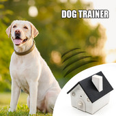 Sonic Bark Deterrent Anti-Barking Device Dog Whistle to Stop Barking 3 Levels Ρυθμιζόμενο μέγιστο εύρος ελέγχου 50 Ft _WK