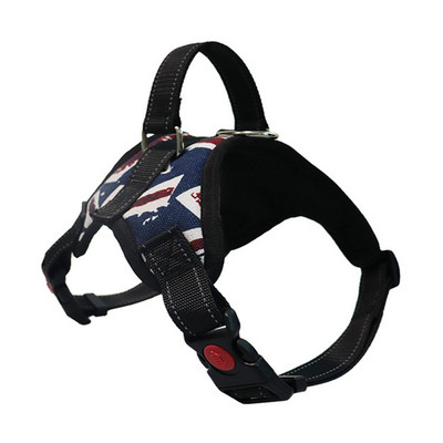 Velik pojas za pse Najlonska reflektirajuća ogrlica Prsluk pojasevi za dresuru pasa Husky Alaskan Pitbull Prsni pojas Proizvod za kućne ljubimce