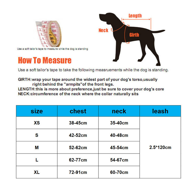 Velik pojas za pse Najlonska reflektirajuća ogrlica Prsluk pojasevi za dresuru pasa Husky Alaskan Pitbull Prsni pojas Proizvod za kućne ljubimce