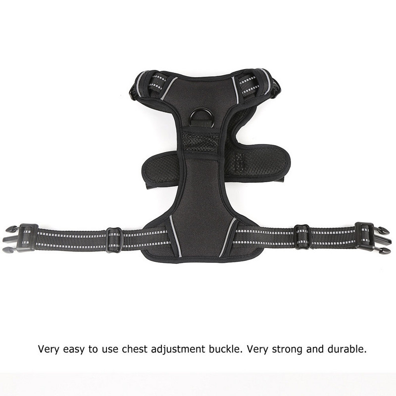 Reflektirajući pojas za prsa za kućne ljubimce za štence Pitbull Labrador Running pojas Easy Walk Prozračni pojas za pse Proizvodi za pse