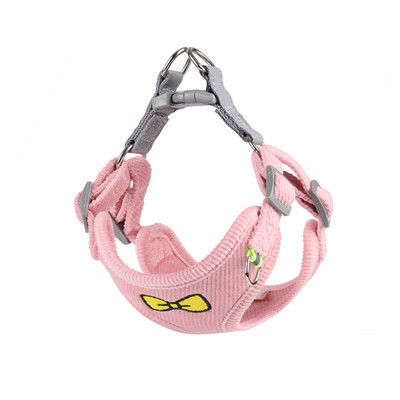 Set de lesă pentru ham pentru cățeluș, vestă respirabilă, curele reflectorizante pentru pisica pentru animale de companie, frânghie de tracțiune, hamuri mici și medii pentru chihuahua Yorkies