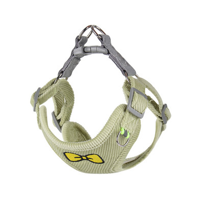 Set de lesă pentru ham pentru cățeluș, vestă respirabilă, curele reflectorizante pentru pisica pentru animale de companie, frânghie de tracțiune, hamuri mici și medii pentru chihuahua Yorkies