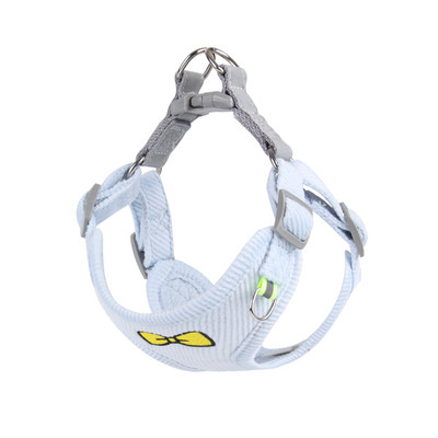 Set de lesă pentru ham pentru cățeluș, vestă respirabilă, curele reflectorizante pentru pisica pentru animale de companie, frânghie de tracțiune, hamuri mici și medii pentru chihuahua Yorkies