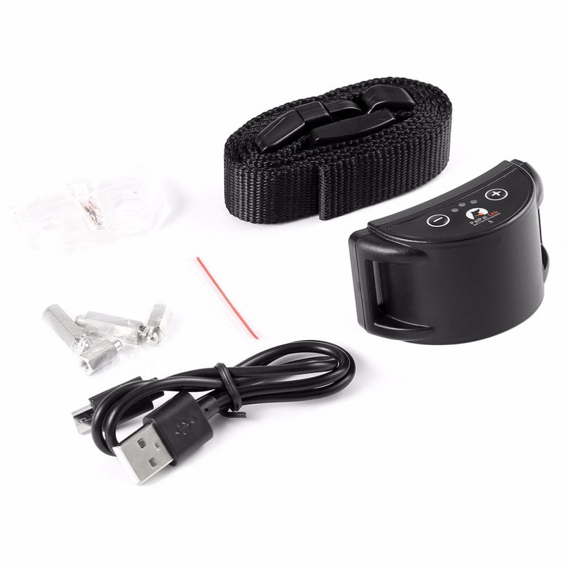 Κολάρο γαβγίσματος σκύλων Αυτόματη αποτελεσματική επαναφορτιζόμενη κολάρο γαβγίσματος σκύλου Προμήθειες εκπαίδευσης σκύλων ελέγχου σκύλων κατά του φλοιού