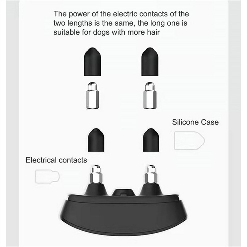 Smart Dog Shock Collar Anti-Barking Trainer Αδιάβροχο ασφαλές υπενθύμιση τηλεφώνου APP Ελεγχόμενο κολιέ εκπαίδευσης εσωτερικού χώρου