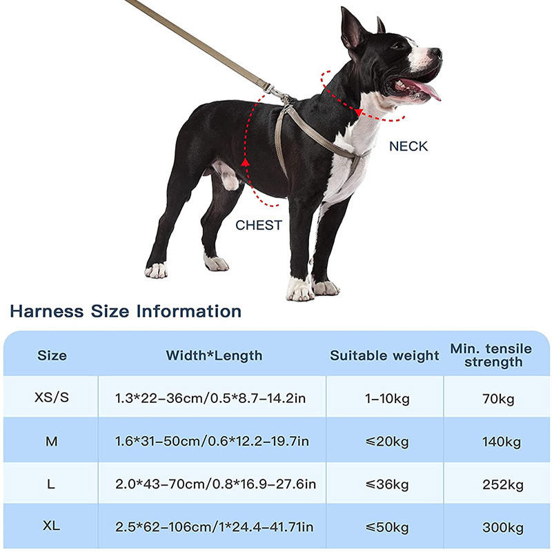 Ham ajustabil din nailon pentru câini, vestă reflectorizantă pentru piept, fără tragere, ham pentru cățeluș de companie, pentru câini mici, mijlocii mari, consumabile pentru câini Corgi