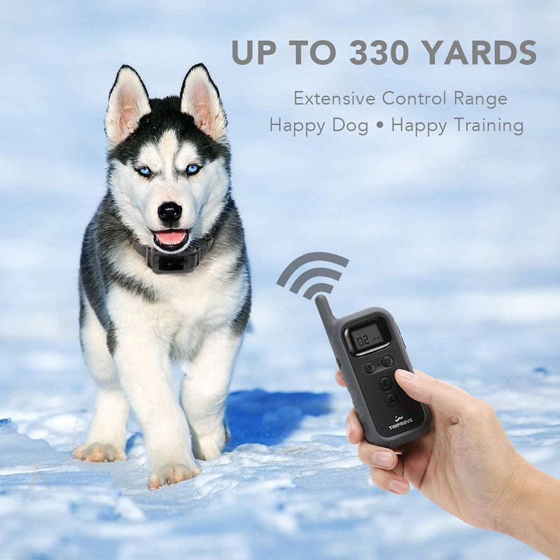 Antrenor de animale de companie Antrenor de câini Bark Stopper Ecran albastru Iluminare de fundal Potrivit pentru utilizare pe timp de noapte Dresor de câini Produs nou