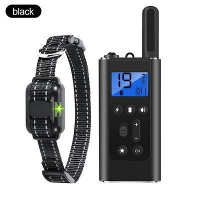 800 m elektriline koerte treeningkaelarihm veekindel laetav lemmiklooma haukumisvastane kaelarihm koertele elektrišokk