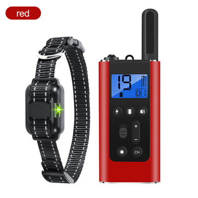 800 m elektriline koerte treeningkaelarihm veekindel laetav lemmiklooma haukumisvastane kaelarihm koertele elektrišokk