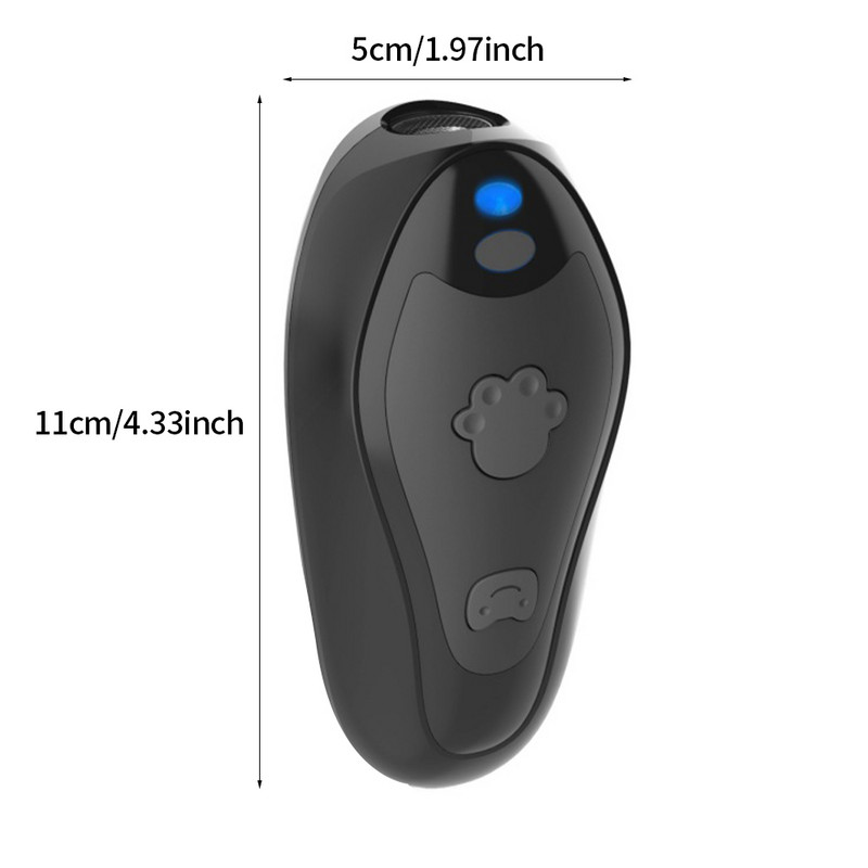 În interior, exterior, portabil, descurajarea lătratului de câine, Sigur Ergonomic, 2 mod de frecvență, Lumină bliț ușoară Antrenament Funcționează cu baterie