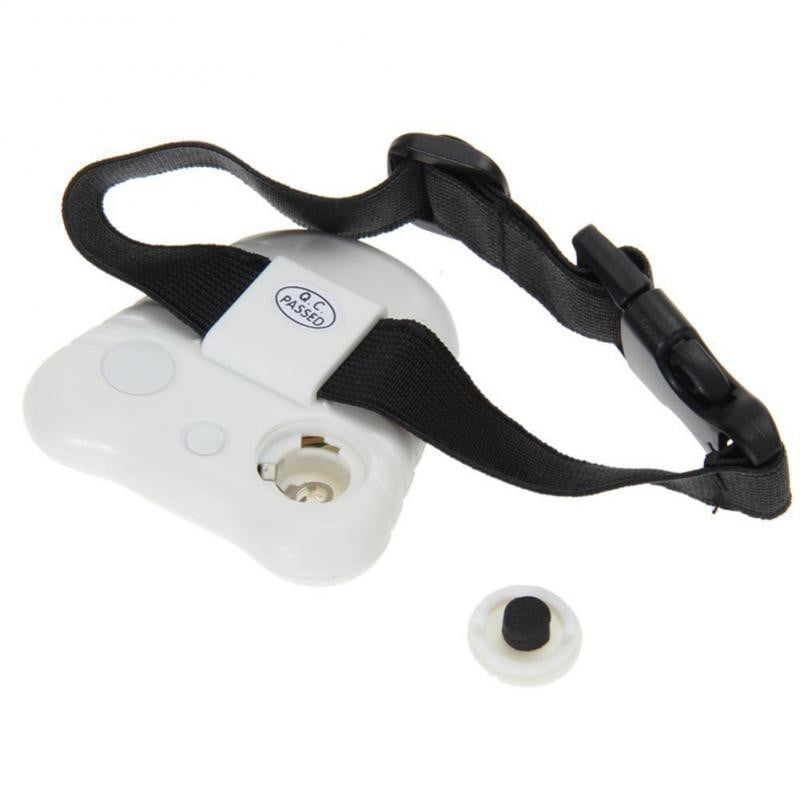 Veekindel koera stopp Reguleeritav Koer Lemmiklooma Haukumise Kontrolli Kaelarihm Treeningseade Nupp Kliker Ultraheli Koera haukumise Kaelarihm