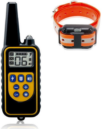 Εκπαιδευτής σκύλου Charging Bark Rerester Dog Bark Rerester Pet Bark Rerester Charging αδιάβροχο κολάρο κραδασμών με ζώνη κραδασμών