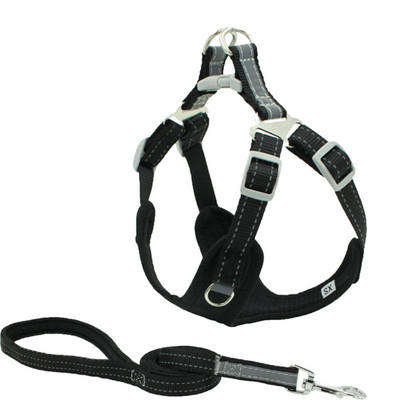 Reflektirajući pojas za pse, prsluk i set povodnika Puppy Prozračni mrežasti pojas bez povlačenja za male srednje pse Mops Oprema za kućne ljubimce