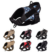 Ham reflectorizant pentru câini, ham ajustabil pentru vestă pentru animale de companie, pentru câini de talie medie, în aer liber, accesorii pentru câine, ham pentru guleră