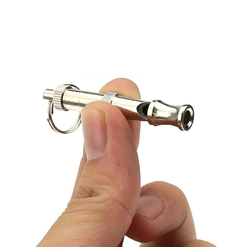 1PC Dog Whistle Pet Dog Training Υπακοή Σφυρίχτρα Sound Repeller Pitch Stop Έλεγχος γαβγίσματος για Εκπαίδευση σκύλων Αποτρεπτική σφυρίχτρα