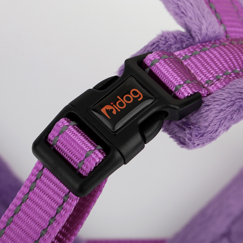 Ham pentru câini fără tragere, din nailon reflectorizant, pentru vestă pentru câini, pentru animale de companie, cu curele căptușite moale, pentru câini mici, mijlocii mari, buldog francez